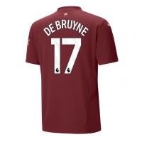 Maglia Calcio Manchester City Kevin De Bruyne #17 Terza Divisa 2024-25 Manica Corta